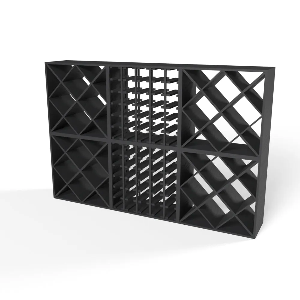 180 Bottles Diamond Wine Rack Set - Style 1