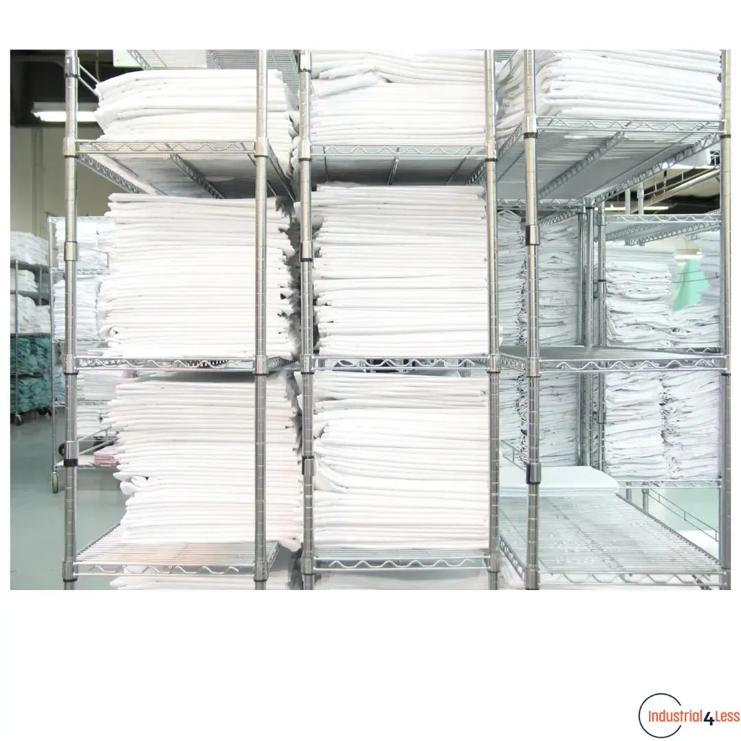 24" x 30" Chrome Wire Shelving Unit