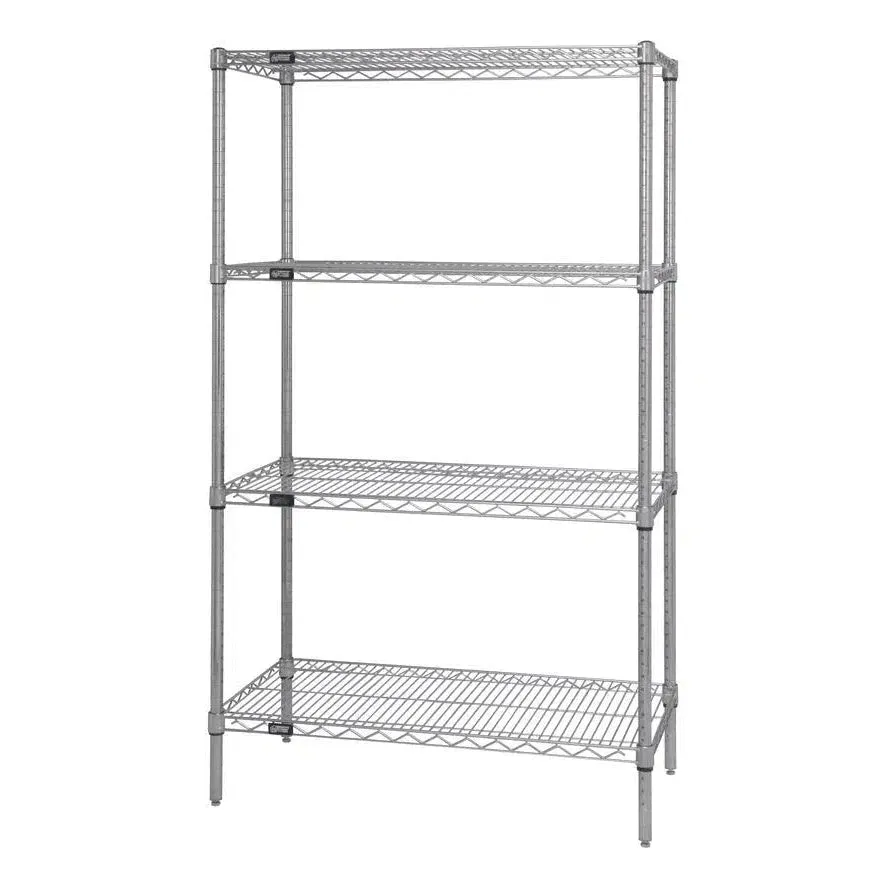24" x 30" Chrome Wire Shelving Unit