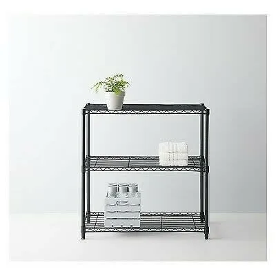 3 Tier Wire Shelf Chrome