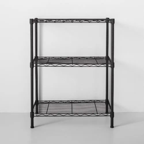 3 Tier Wire Shelf Chrome