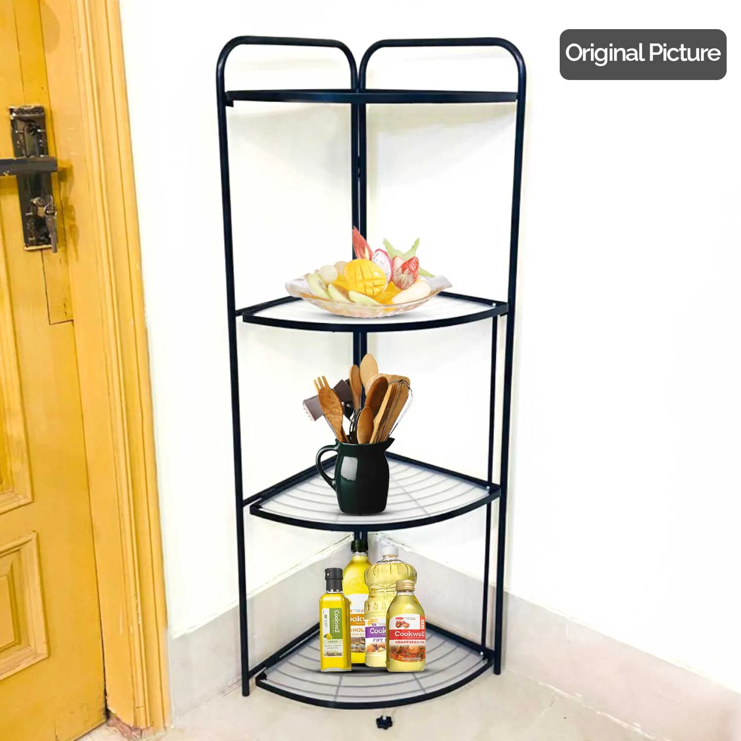 4 Layers Kitchen Corner Rack 706