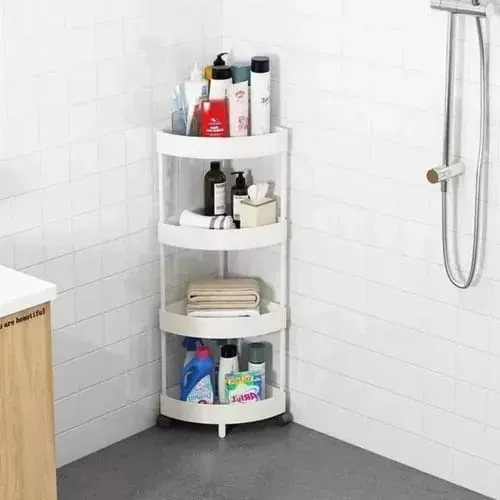 4 Tiers Storage Corner Triangle Rack
