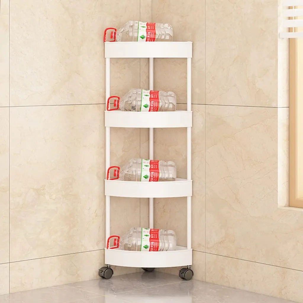 4 Tiers Storage Corner Triangle Rack