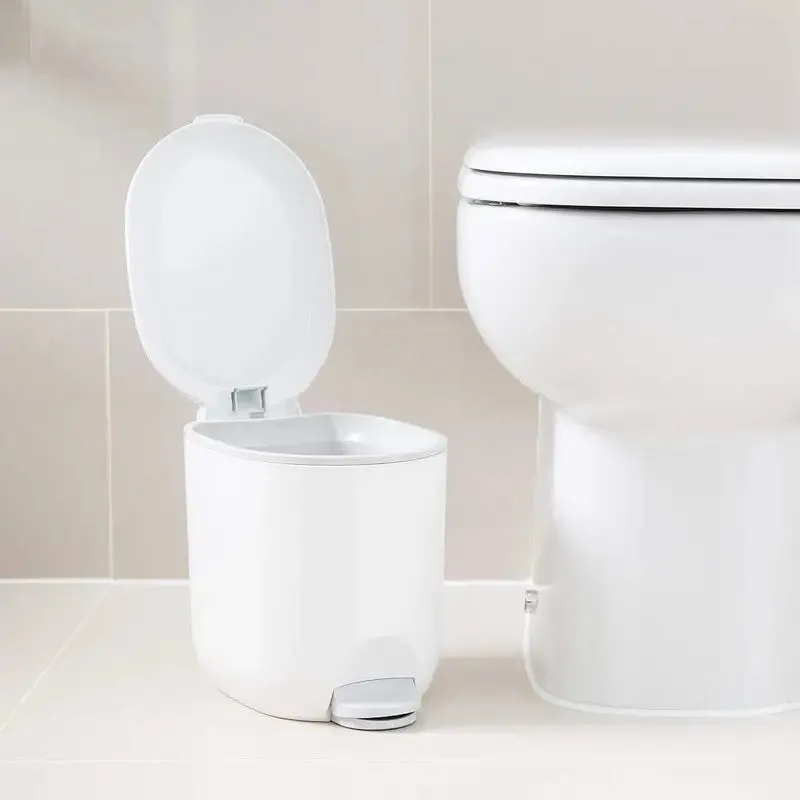Addis Mode Collection Premium Deluxe Bathroom Pedal Bin / Toilet Brush with Storage Station