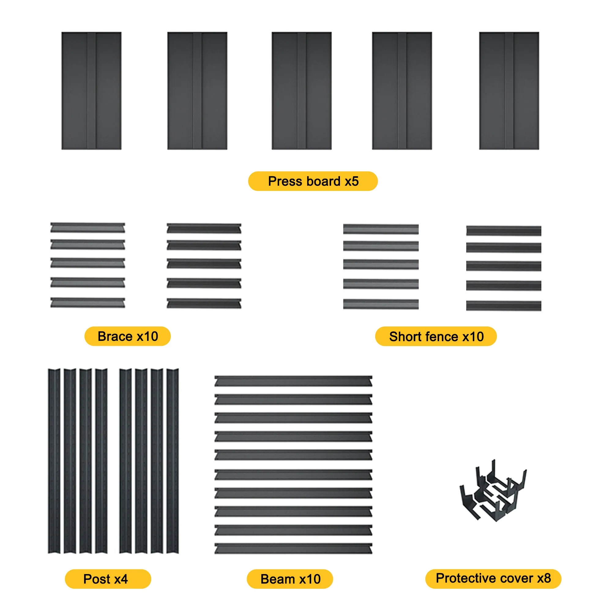 Adjustable Heavy Duty Metal Shelf