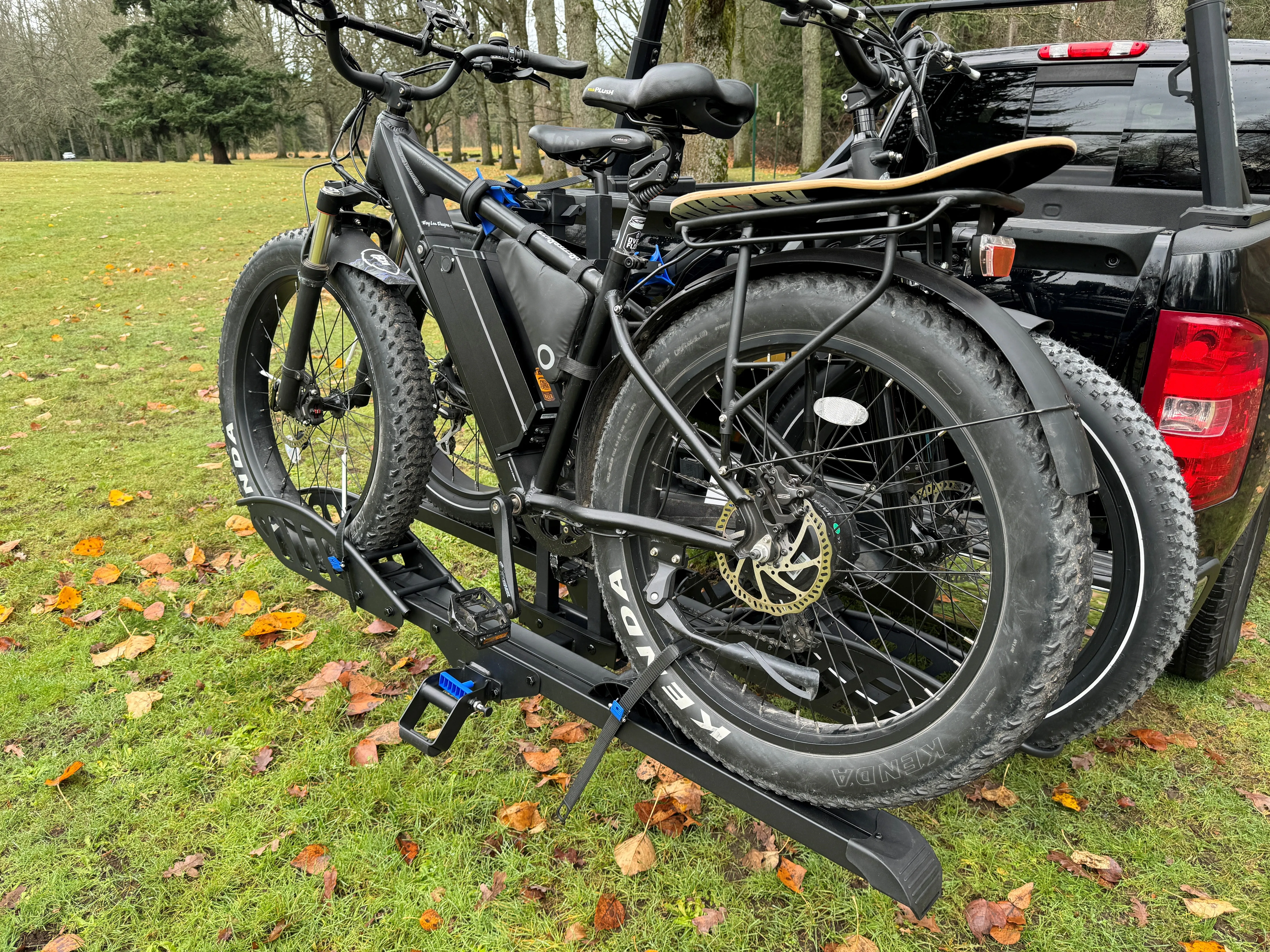 Advantage Deluxe 2 E-Bike Rack Hitch Mounted Platform Style with Ramp Included