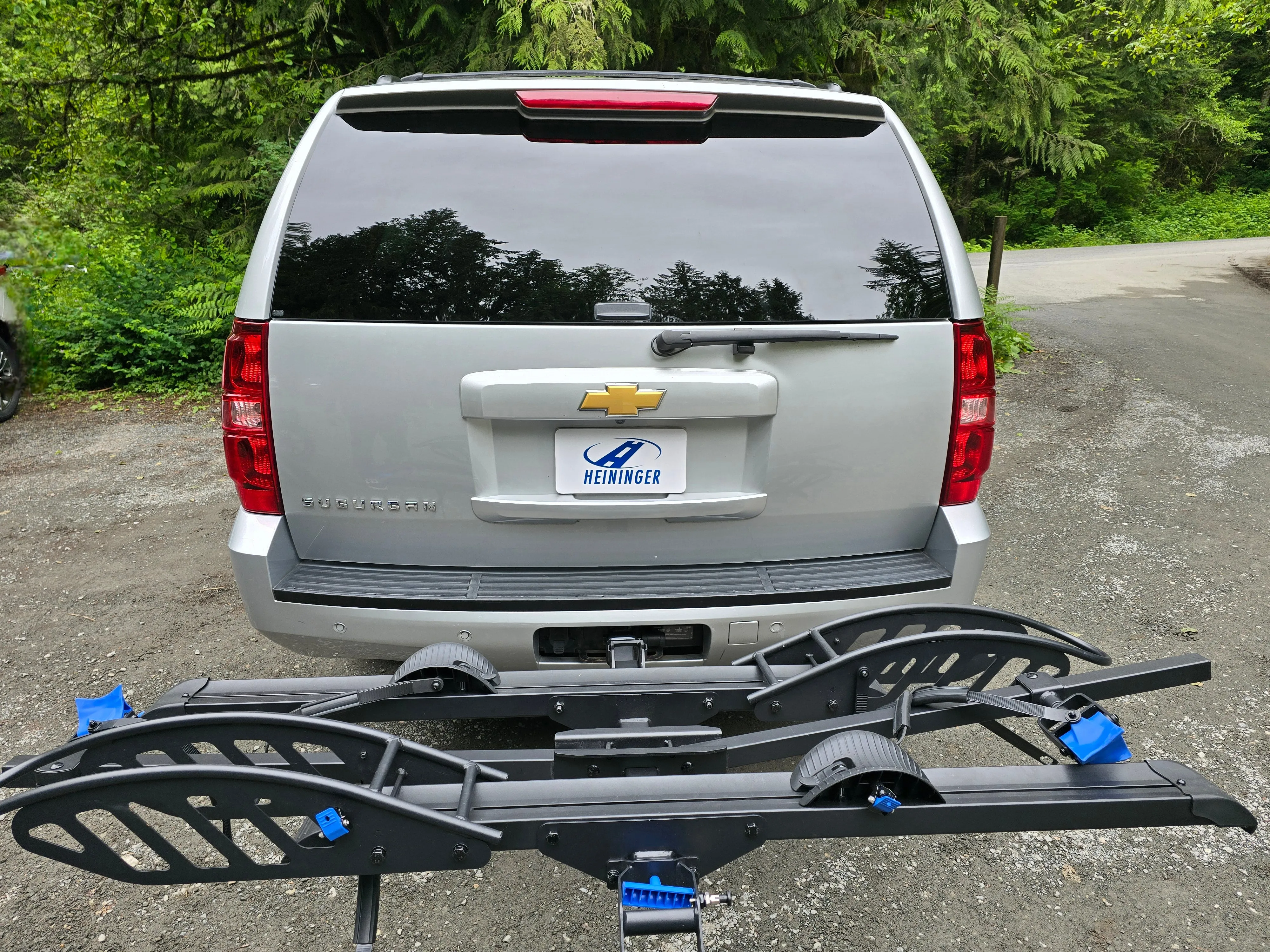 Advantage Deluxe 2 E-Bike Rack Hitch Mounted Platform Style with Ramp Included