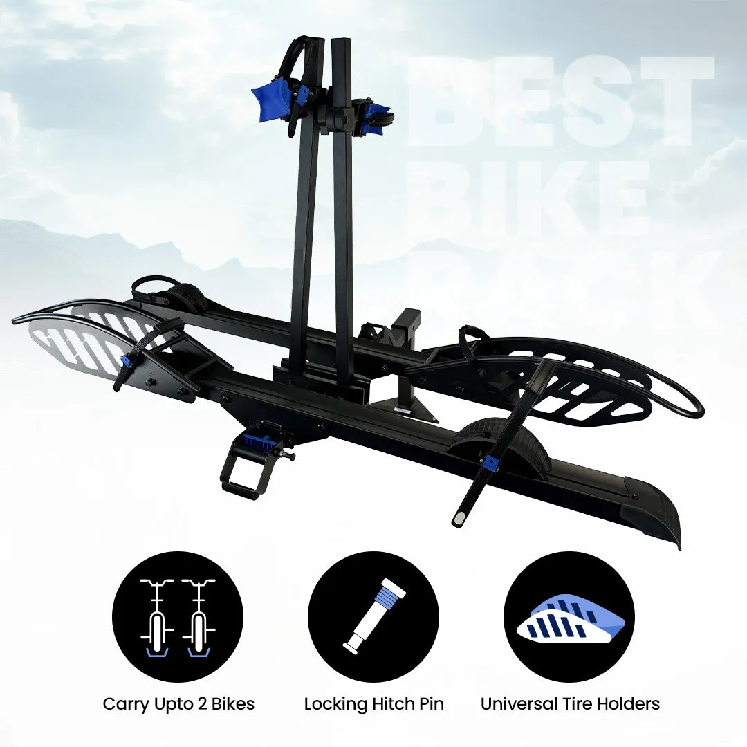 Advantage Deluxe 2 E-Bike Rack Hitch Mounted Platform Style with Ramp Included