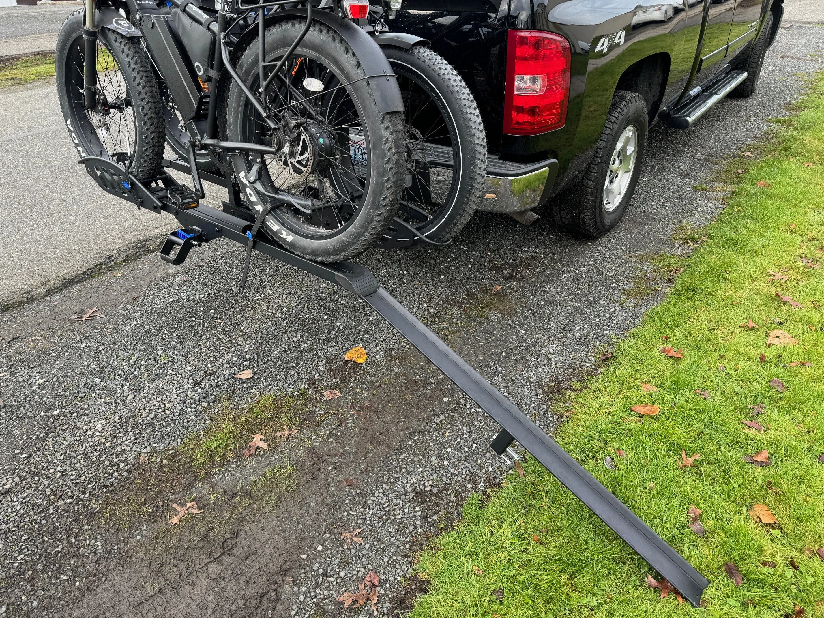 Advantage Deluxe 2 E-Bike Rack Hitch Mounted Platform Style with Ramp Included