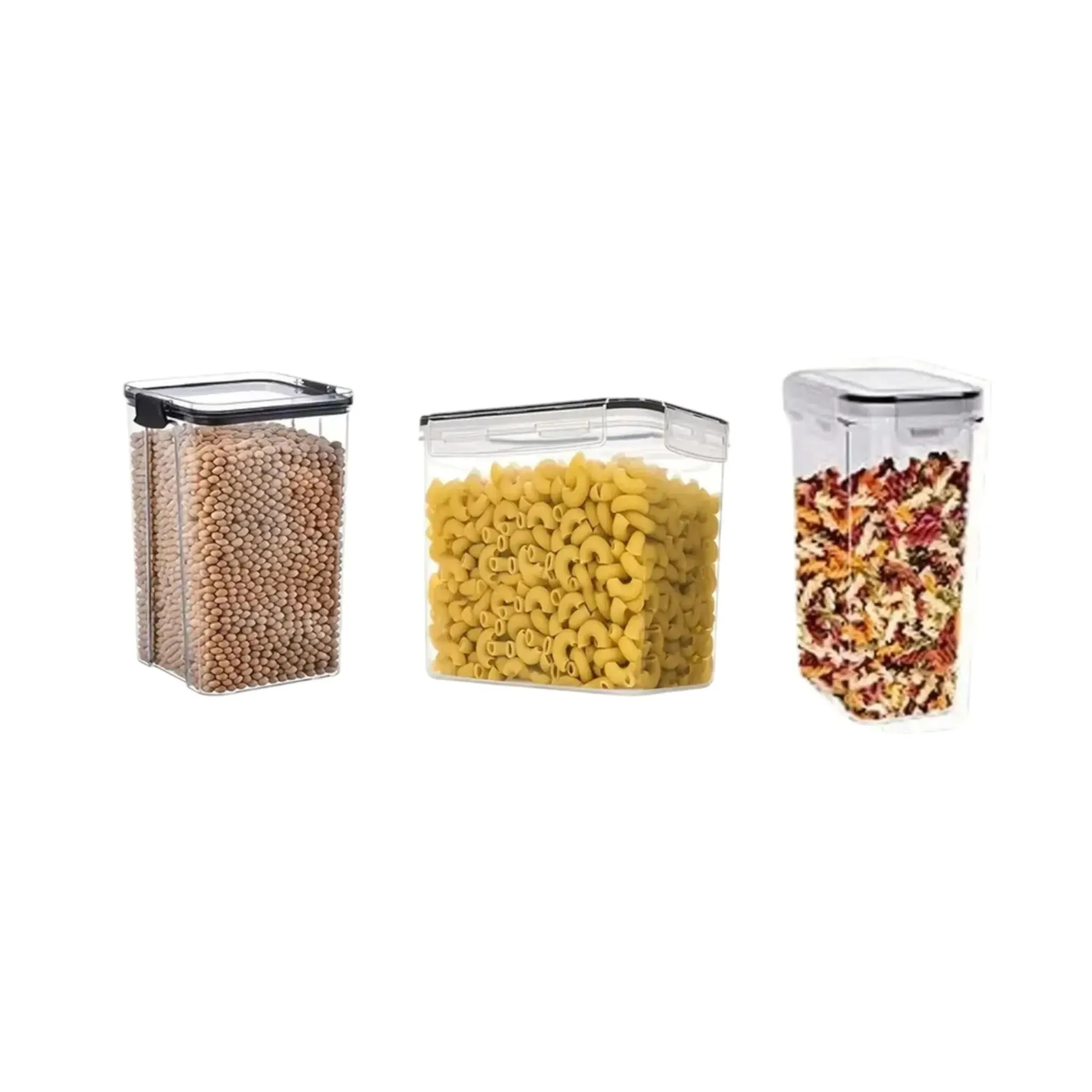 Airtight Food Storage | 7-Piece Kitchen Containers Set with Labels