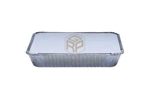 Aluminium Foil Food Containers   Lids 83120 (1250ml)