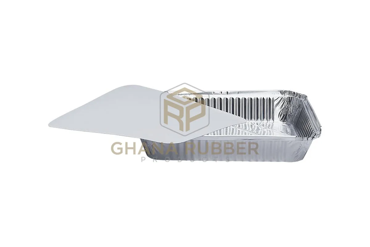Aluminium Foil Food Containers   Lids 83120 (1250ml)