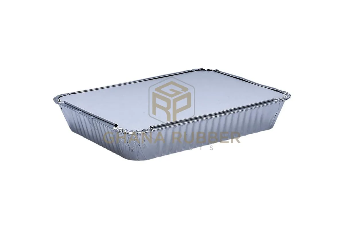 Aluminium Foil Food Containers   Lids 83120 (1250ml)