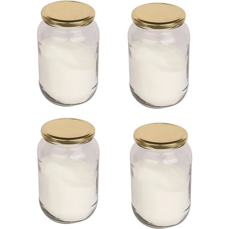 Amarantha Airtight Storage Jar (500 ML) - Set Of Four