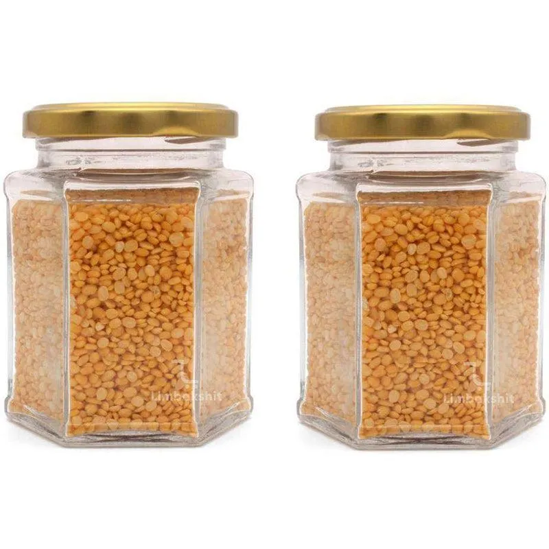 Arya Airtight Storage Jar (400 ML) - Set Of Four