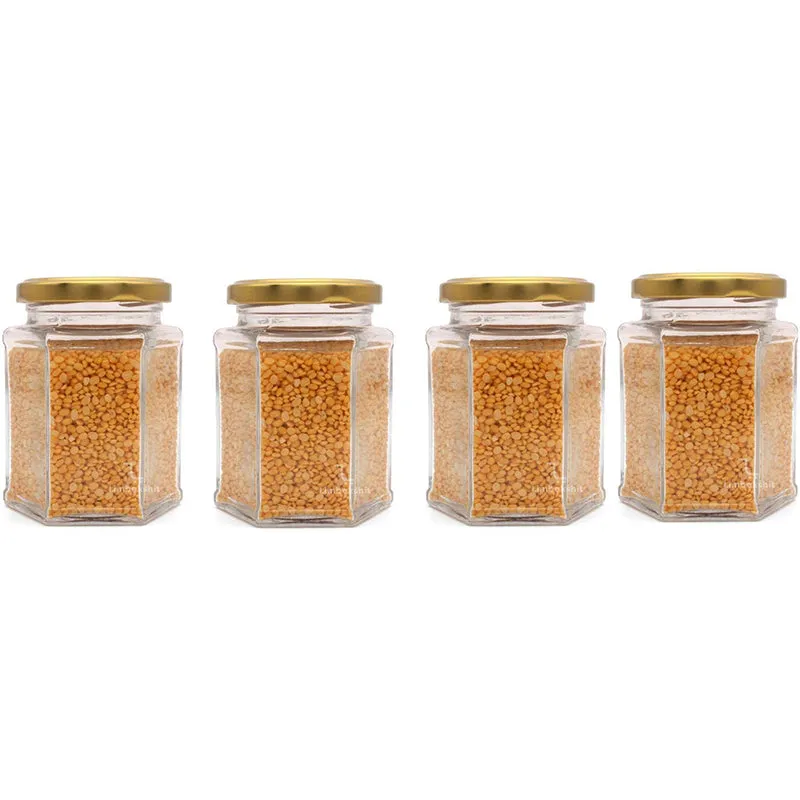Arya Airtight Storage Jar (400 ML) - Set Of Four
