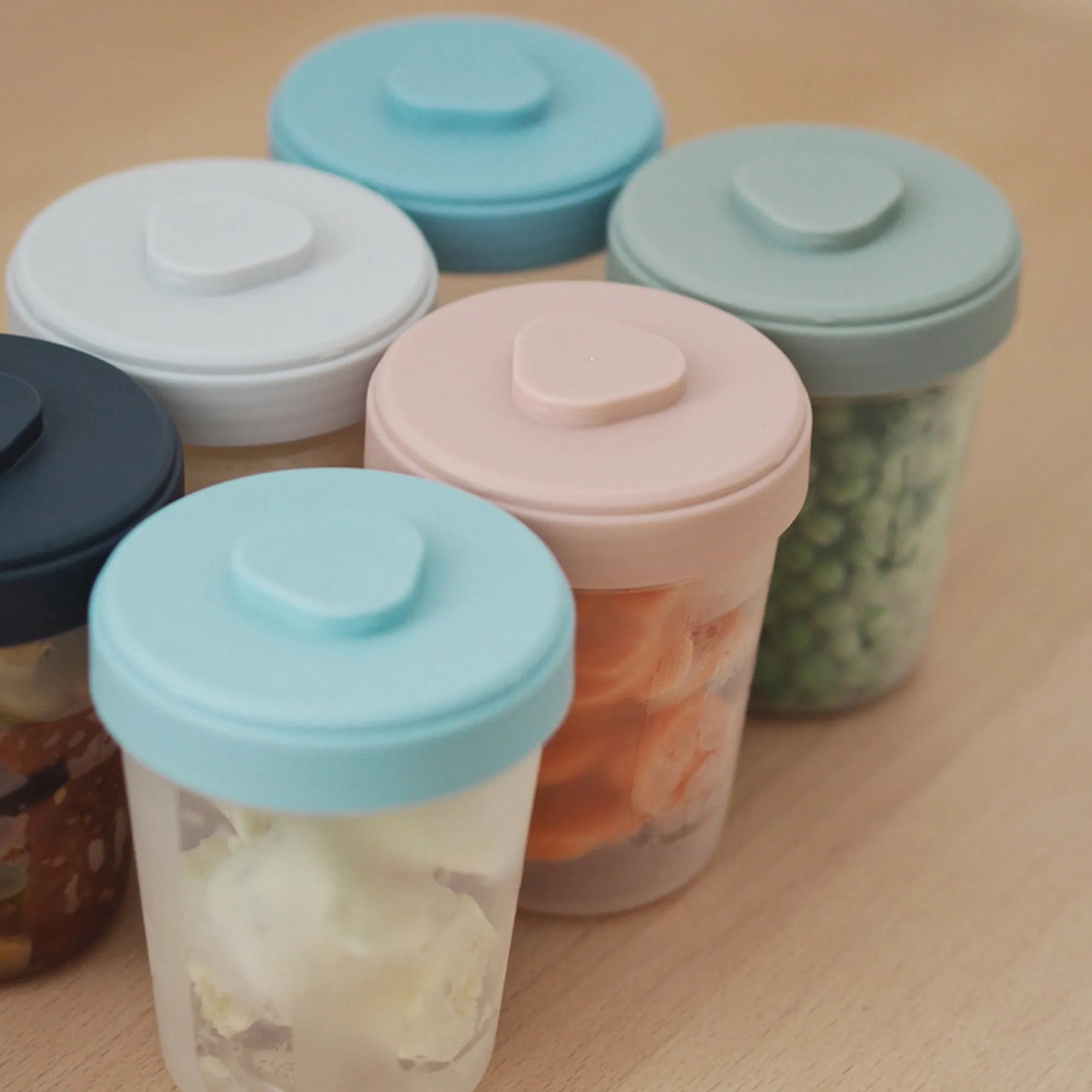 BEABA Clip Containers (Set of 6)