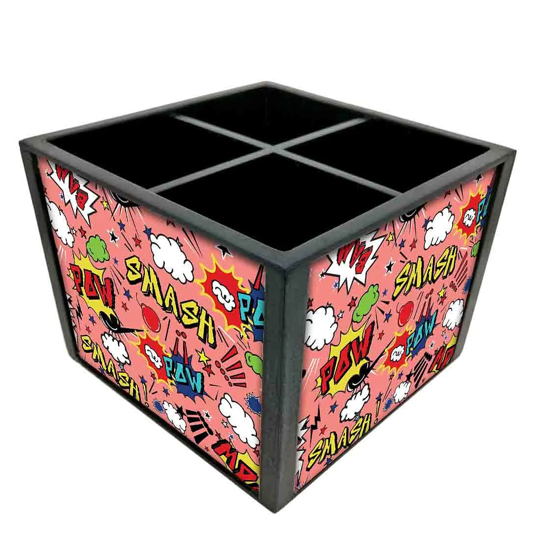 Best Black Caddy Organizer - Comic Style Pink