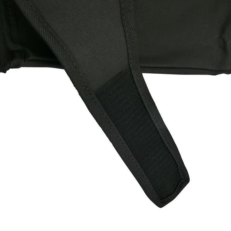 Black Duck Canvas Black Seat Covers suits VW Caddy Van 2010-12/2015 WITH Airbags