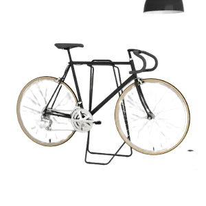 Black Minimalist Bike Rack