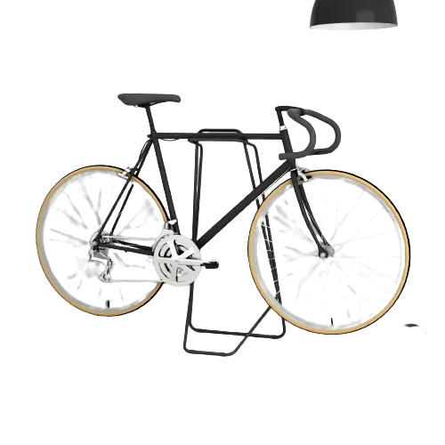 Black Minimalist Bike Rack