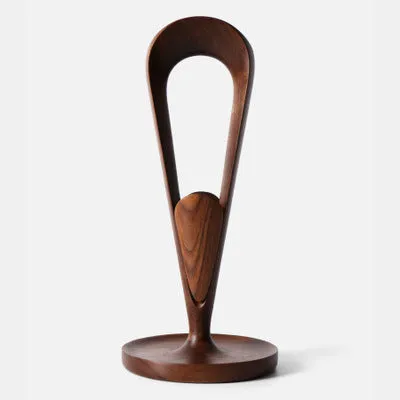 Black Walnut Earphone Stand
