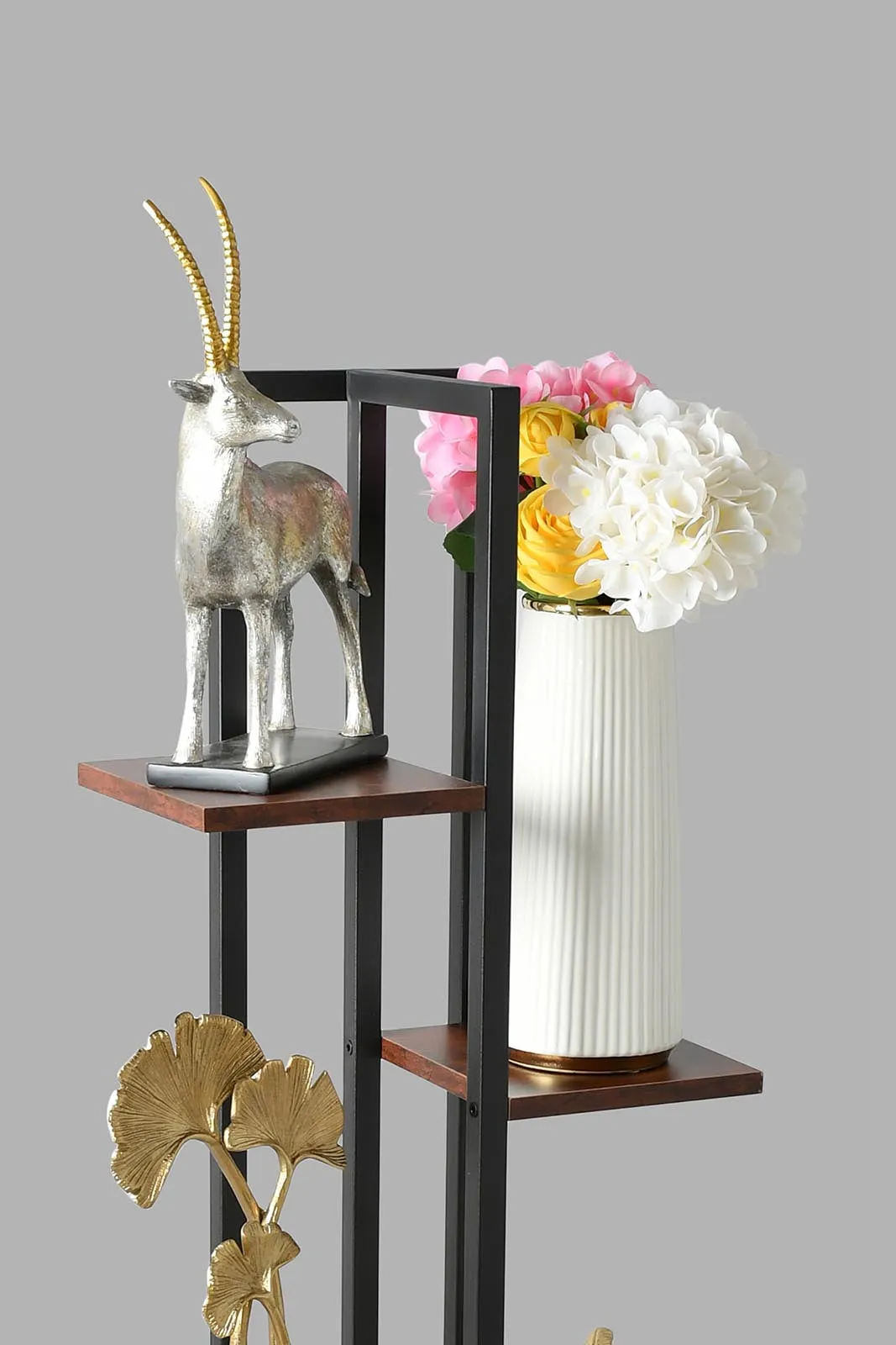 Brown Shelf With 3 Layers