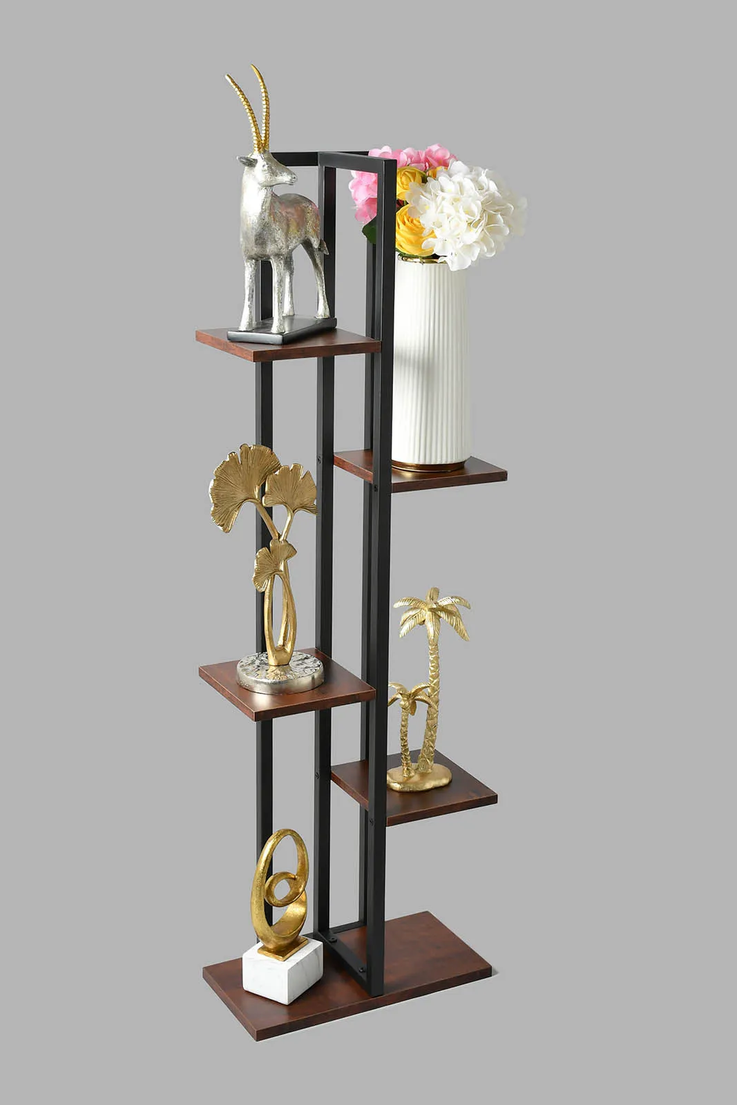 Brown Shelf With 3 Layers