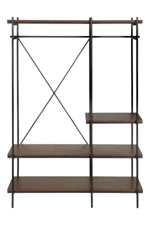 Brown Teak Hanging Rack | Ethnicraft Oscar