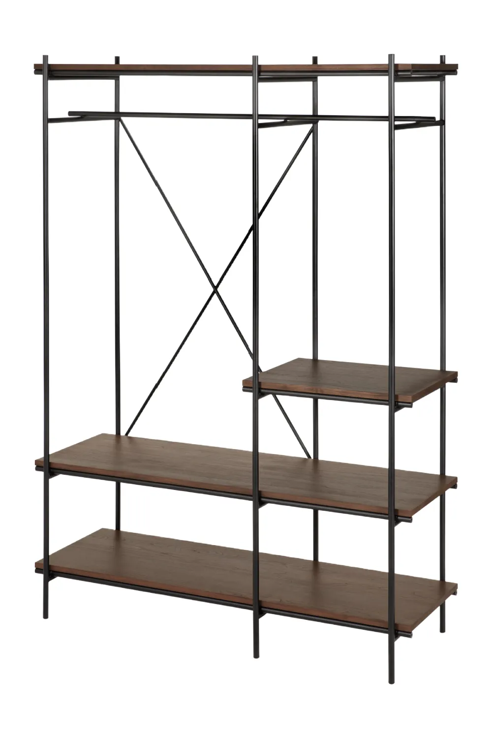 Brown Teak Hanging Rack | Ethnicraft Oscar