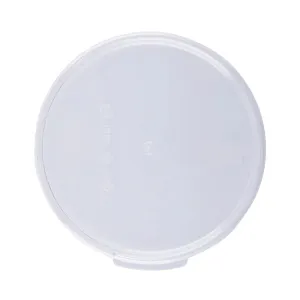 CAC China FS1R-68CV-C Cover Food Storage Container Round PC Clear for 6QT&8QT Case of 12 Pcs