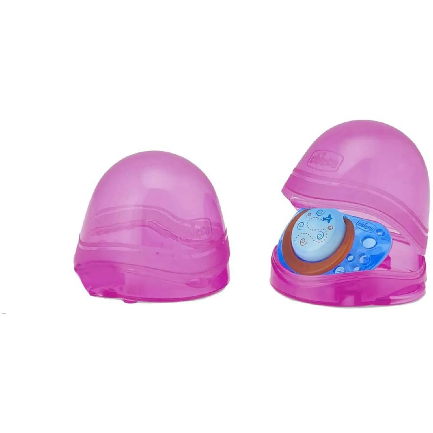 CHICCO DOUBLE SOOTHER HOLDER PINK