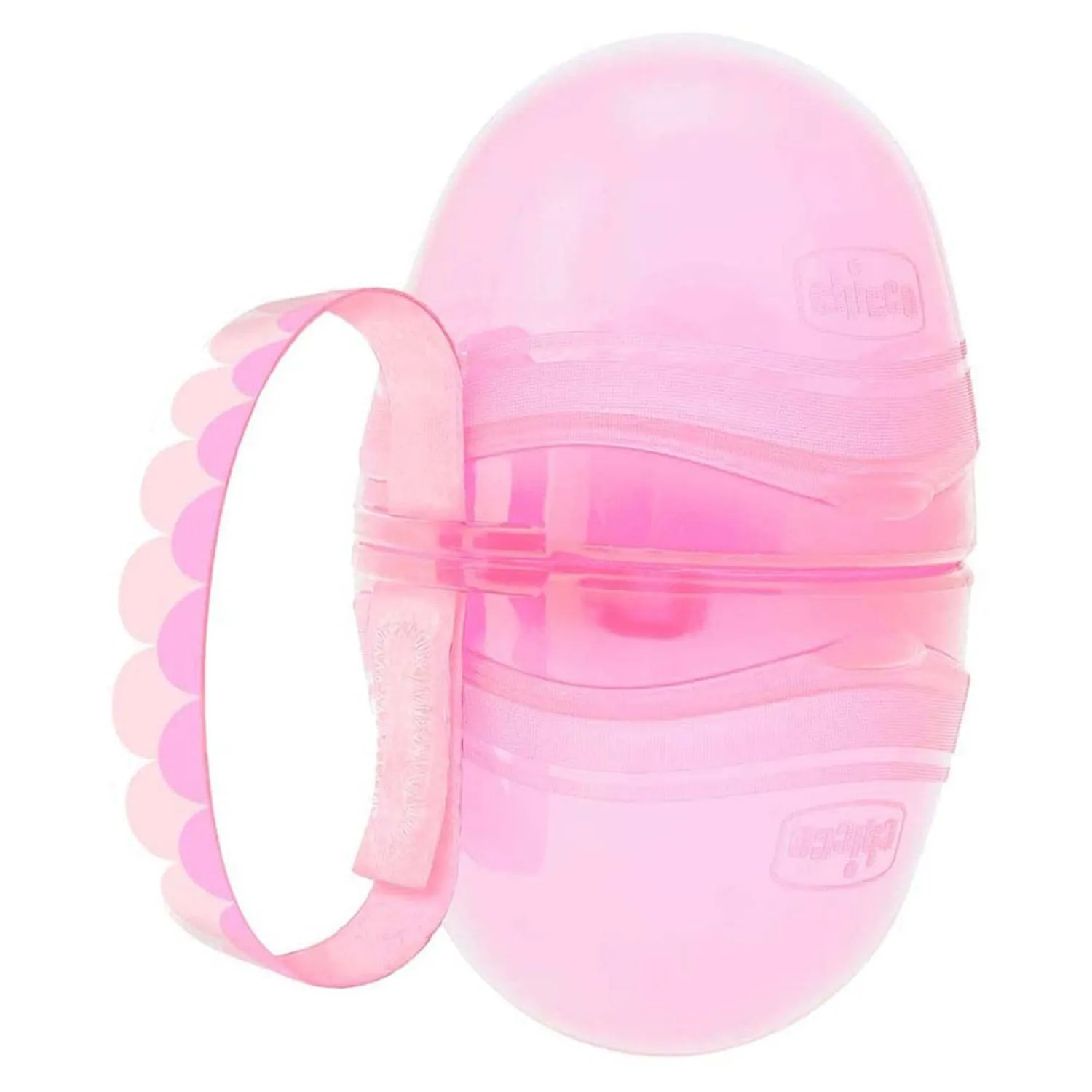 CHICCO DOUBLE SOOTHER HOLDER PINK