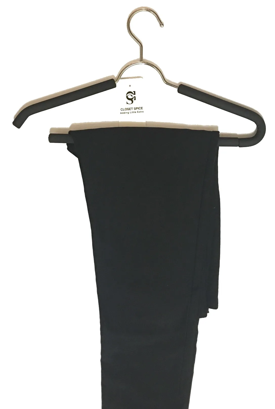 Chrome Suit Hanger - Set of 5 (Black)