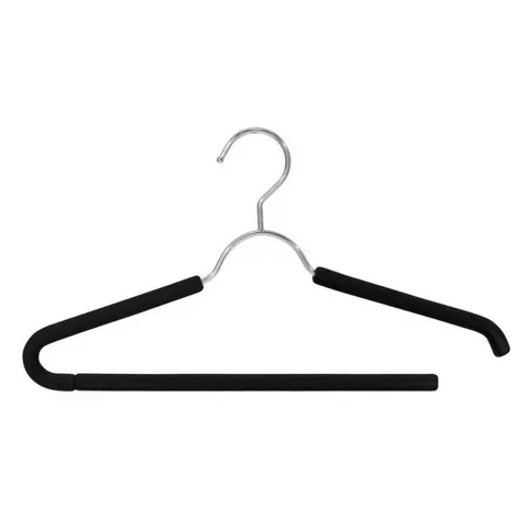 Chrome Suit Hanger - Set of 5 (Black)