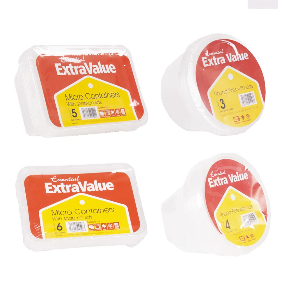 Clear Plastic Containers With Lids