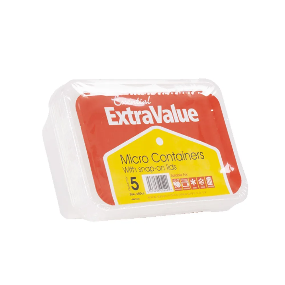 Clear Plastic Containers With Lids
