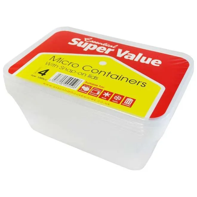 Clear Plastic Containers With Lids