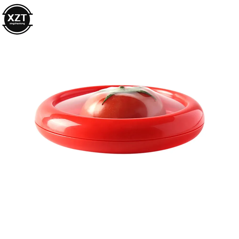 Creative Kitchen Storage Box Fruit Vegetable Container Keeps Veggies Fresh for Avocado Tomato Lemon Onion Kitchen Gadget