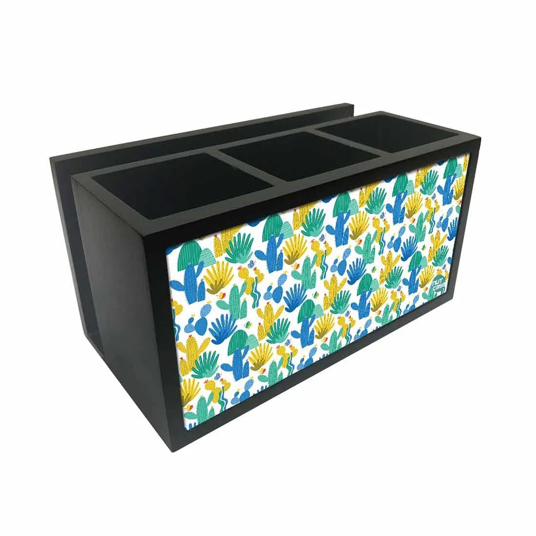 Cutlery Tissue Holder Napkin Stand -  Cactus Design