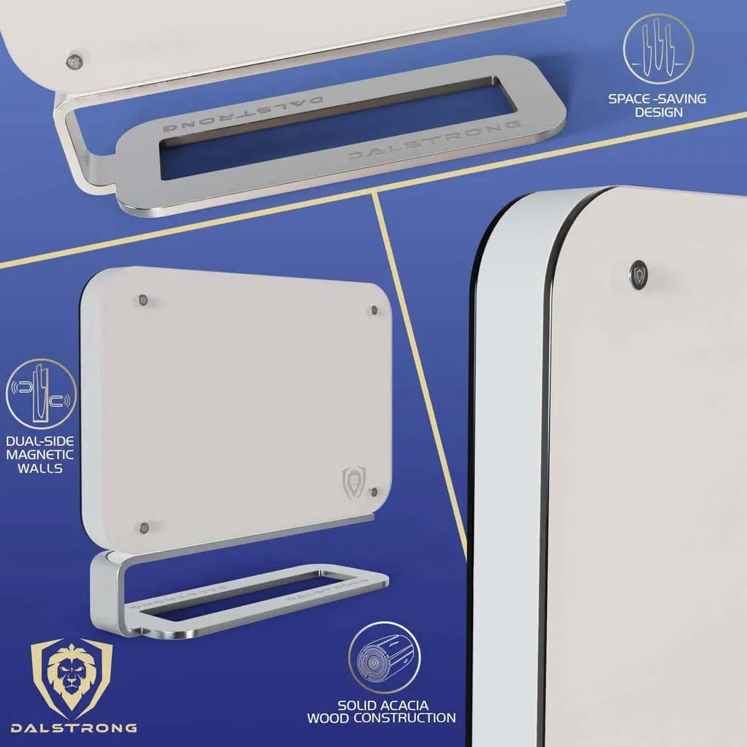 Double-Sided Magnetic Blade Wall | Frost White | Dalstrong ©