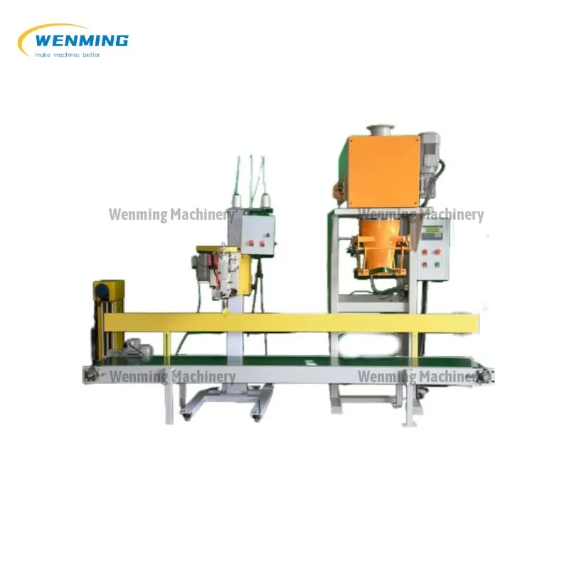 Efficient Packing Machine For Assembly Line Packaging Line Conveyor Wheat Packaging And Palletizing Hot sale