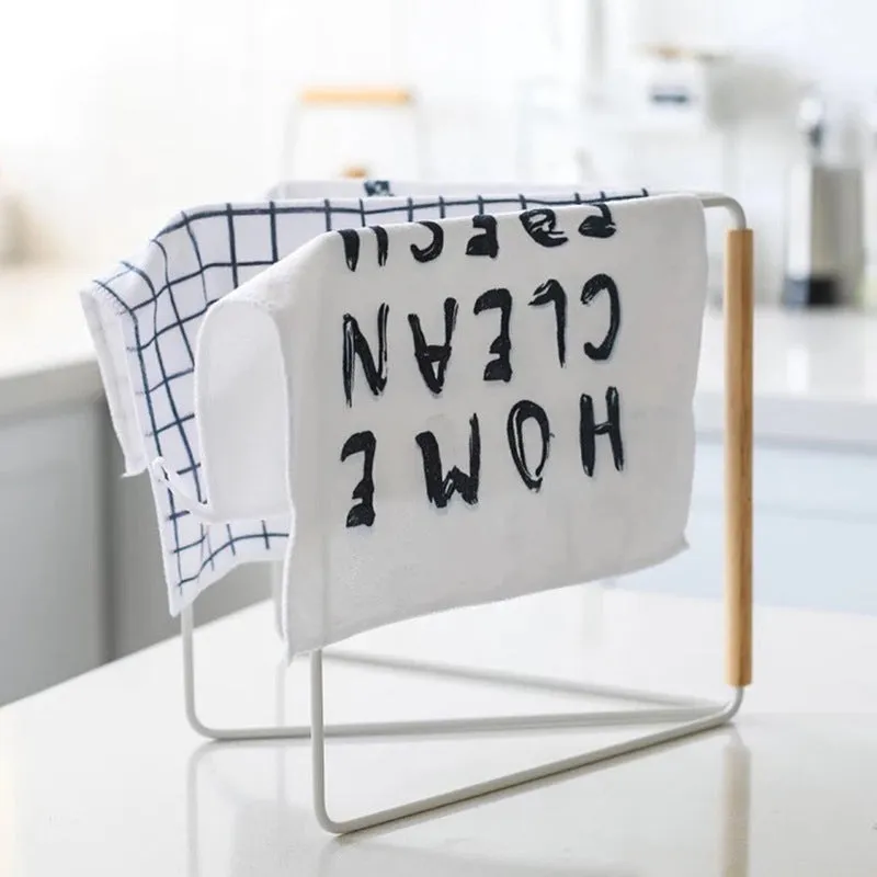 Foldable Kitchen Towel Rack