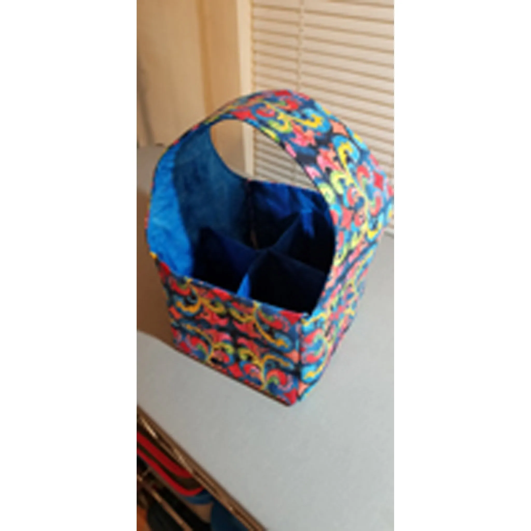 Fun Fabric Caddy & Fun Fabric Bin NZP-Q015e - Downloadable Pattern