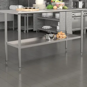 Galvanized Work Table Shelf NH-GU-2460-GG