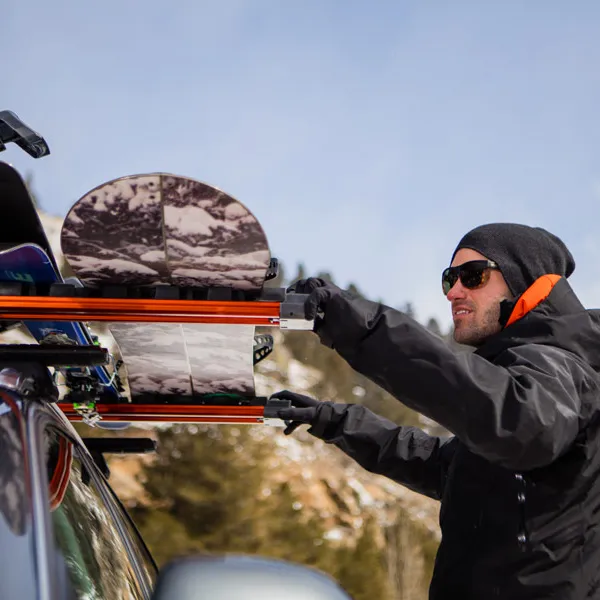 Grip 6 Ski Rack - Grey