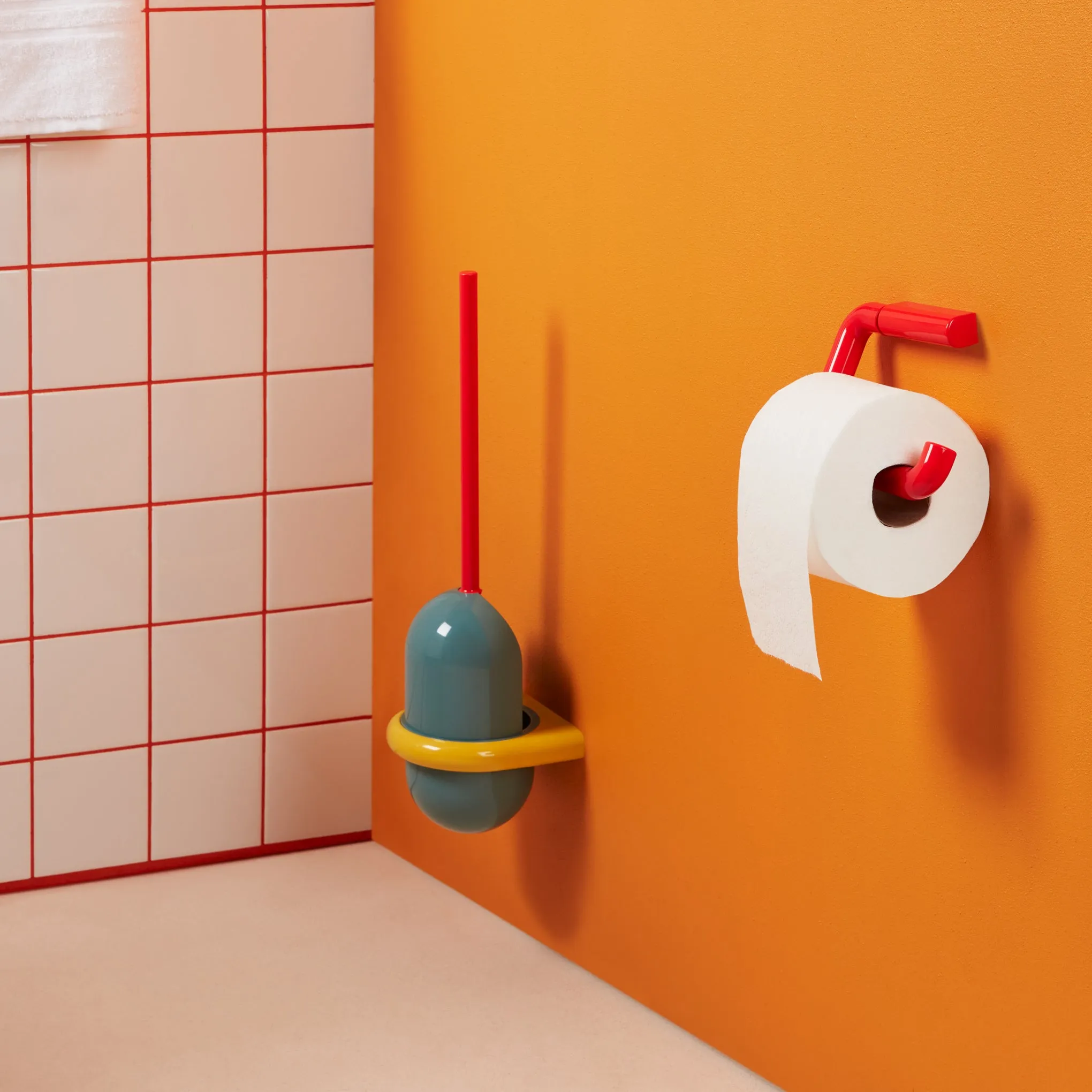 Hewi Toilet Paper Holder - Yellow