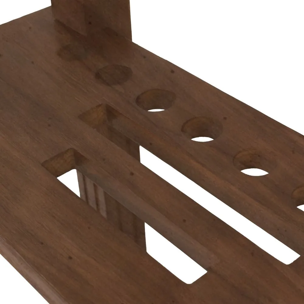 Imperial Rectangle Floor Rack in Whiskey