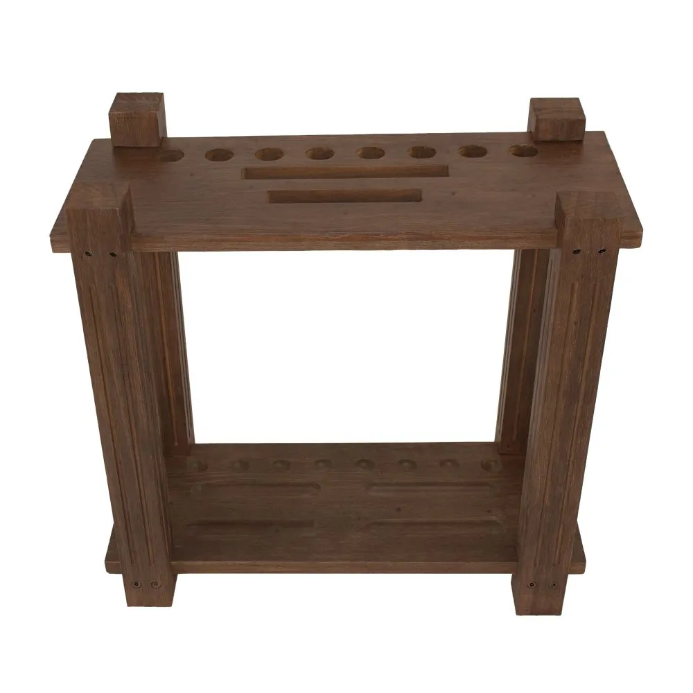 Imperial Rectangle Floor Rack in Whiskey